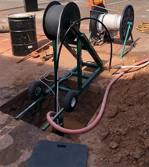 blank liner установка