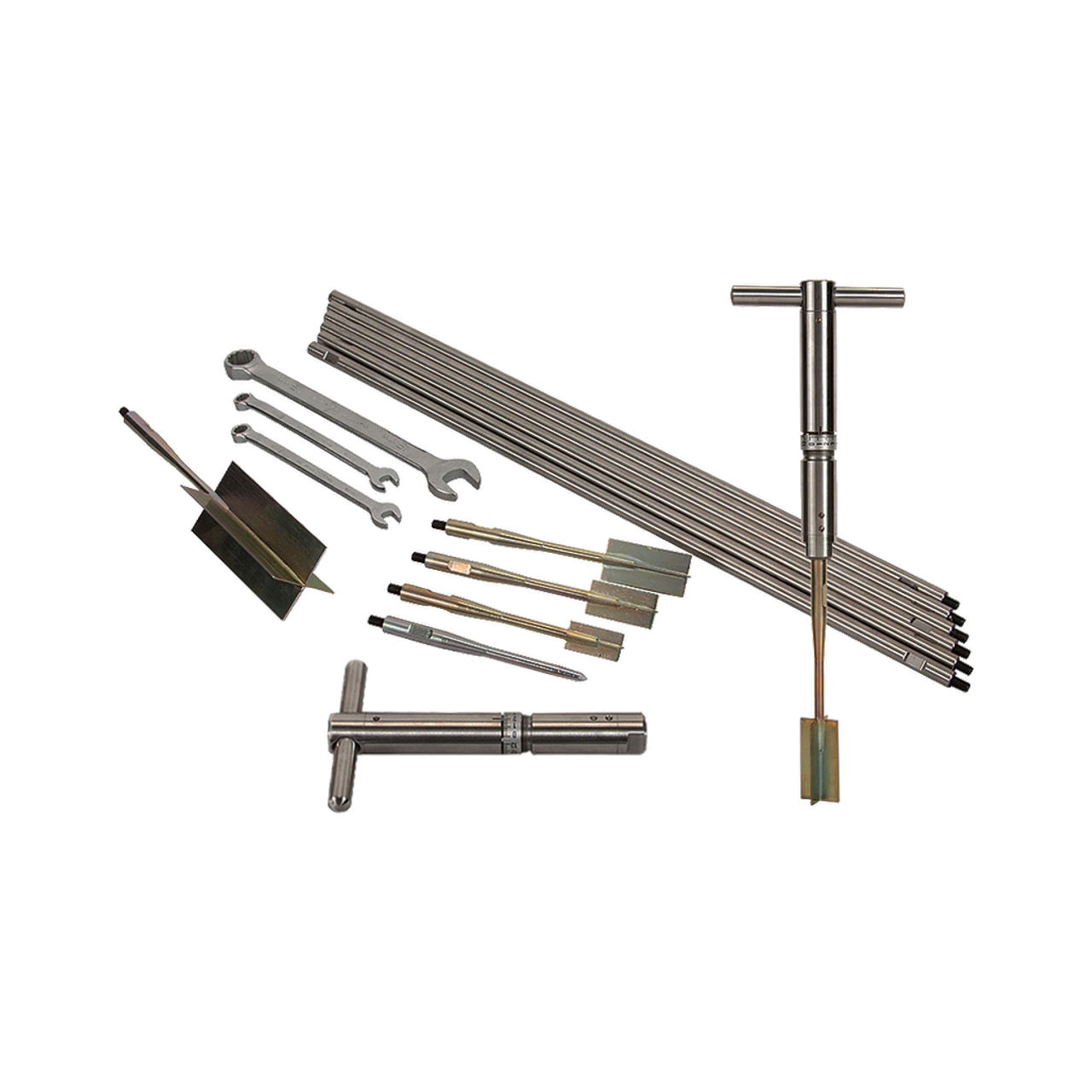 Полевой прибор для испытания на сдвиг лопастного типа (Field Vane Shear Tester Kit)